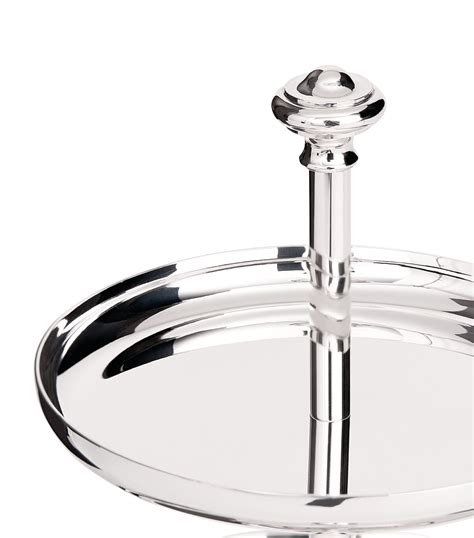 Christofle Silver Silver Plated Albi Pastry Stand Harrods Uk