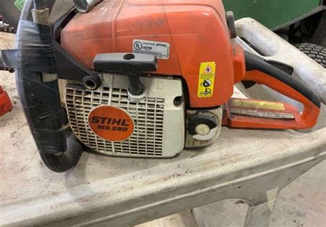 Stihl Ms 290 Chainsaw With 20 Bar Plastic Wedges Chain Hamilton