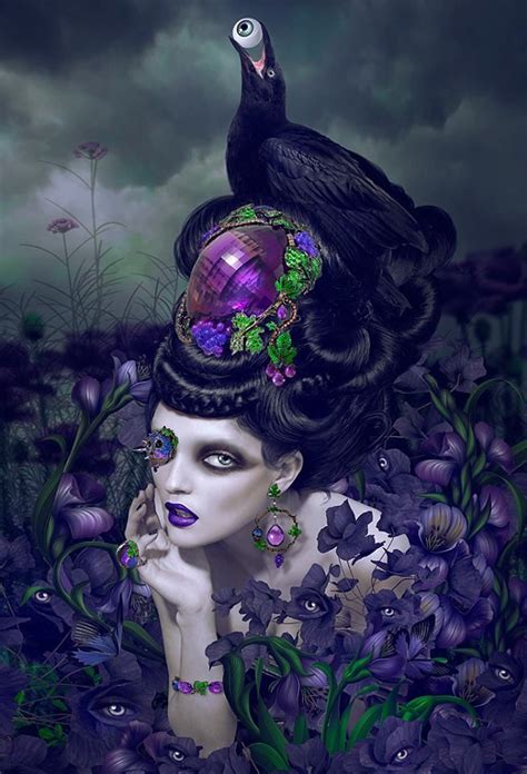 Natalie Shau Digital Art Dark Gothic Art Gothic Fantasy Art Fantasy