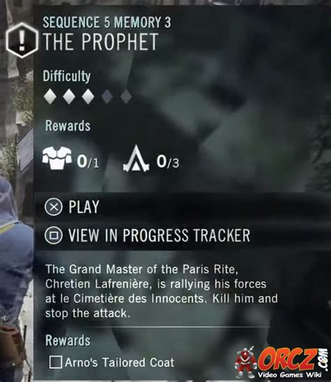 Assassin S Creed Unity The Prophet Orcz Com The Video Games Wiki