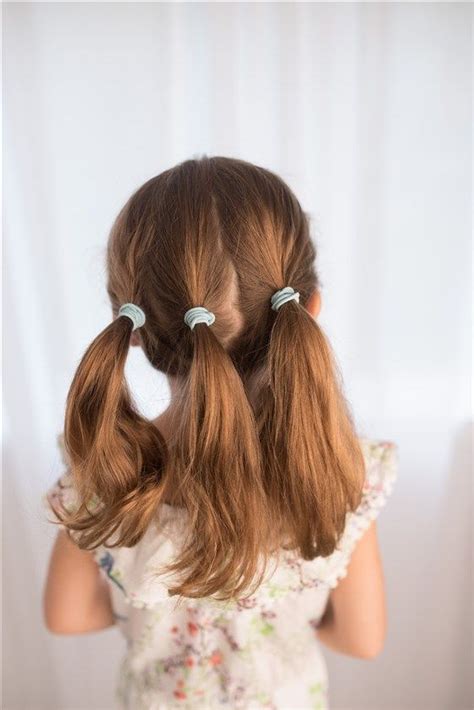This is a hairstyle best executed if you have someone helping you. 21 Of the Best Ideas for Easy Hairstyles for Kids to Do ...