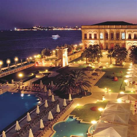 The Çırağan Palace Kempinski Hotel In Istanbul Turkey
