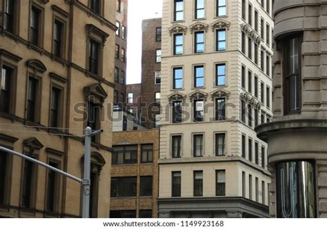 Close Brown Buildings Manhattan New York Stock Photo Edit Now 1149923168