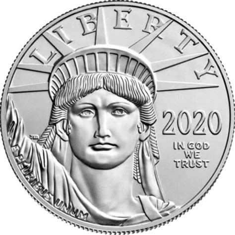 2020 1 Oz American Platinum Eagle Coin Bu Arch City Bullion