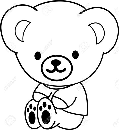 The artist creates the fantastic world that remind us the fairy tales from our childhood. Cute Teddy Bear Drawing | Free download on ClipArtMag