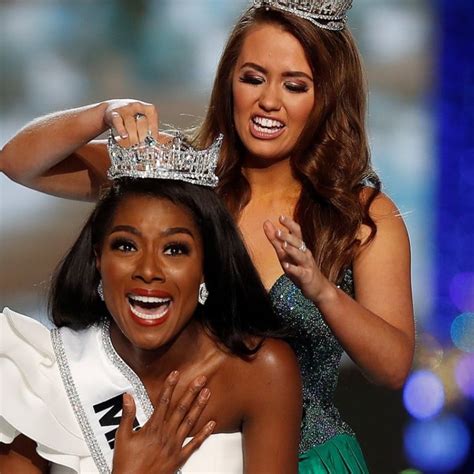 New Miss America Nia Imani Franklin Is Glad She Didnt Have To Wear Swimsuit Others Are Not