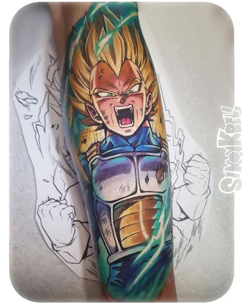 Goku Tattoo Done By Dominikhanustattoo To Submit Your Work Use The