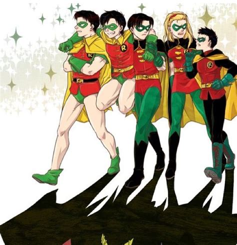 The Robins Marvel Dc Comics Dc Comics Dc Superheroes