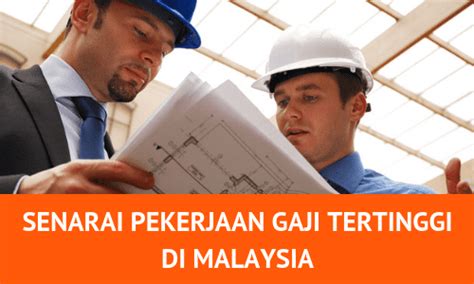 Jadi, mari kita kupas 4 pekerjaan yang bergaji tinggi di malaysia ni! Senarai Pekerjaan Gaji Tertinggi di Malaysia - Jawatan Kosong