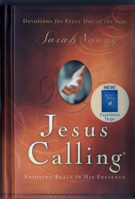 Jesus Calling Sarah Young Brown Leather Devotions For Every Day Of