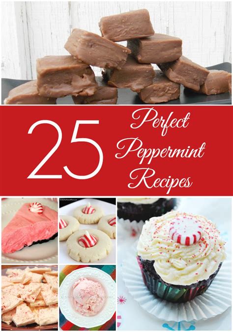 25 Perfect Peppermint Recipes Rural Mom