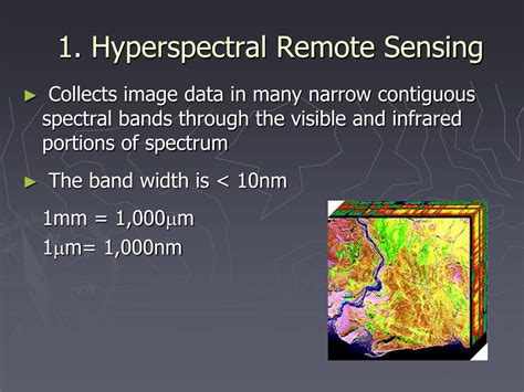 Ppt Remote Sensing Hyperspectral Remote Sensing Powerpoint