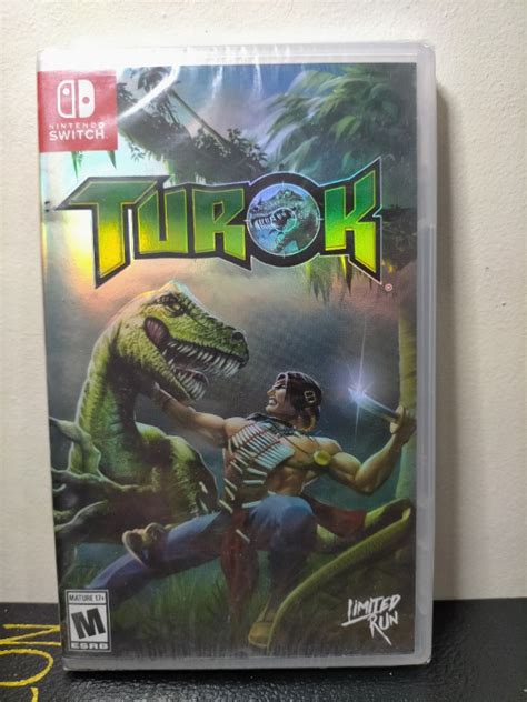 Turok Switch Limited Run Games 043 LRG Video Gaming Video Games