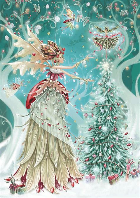 Fairy Christmas Cards Magical Birthday Wishes