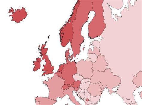 A Map Of The Meanest And Most Generous Countries In The World