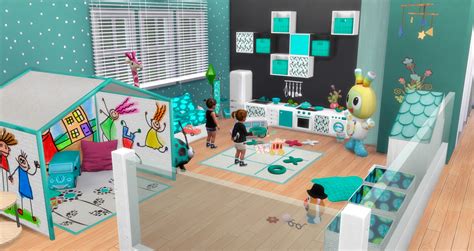 My Sims 4 Blog Toddler Playroom By Pqsim4