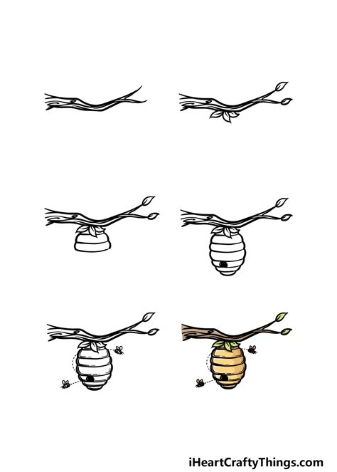List 6 How To Draw A Bee Hive Ban Tra Dep