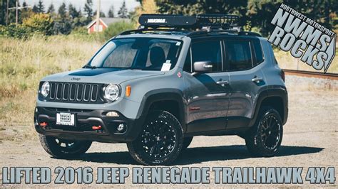 Lifted 2016 Jeep Renegade Trailhawk 4x4 Youtube