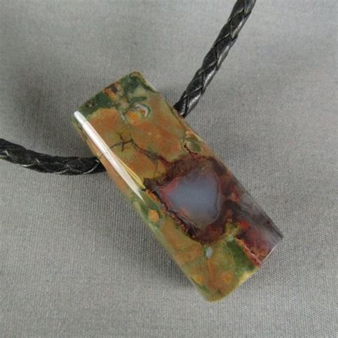 Rainforest Jasper Pendant Jasper Pendant Pendant Jasper