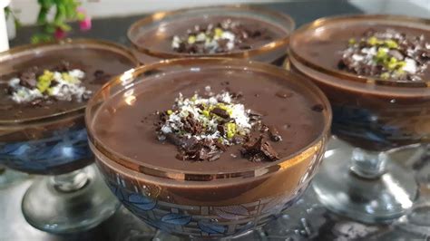 Turkish Dessert Supangle ♥️ Turkish Chocolate Pudding Recipe Youtube