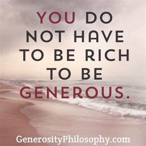 Great Quote About Generosity Generous Quotes Generosity Quotes