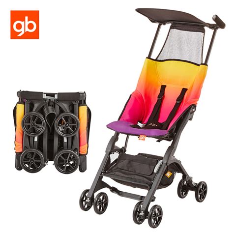 Gb Pockit 2 Ultra Compact Baby Stroller Portable Lightweight Folding