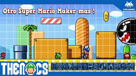 Otro Super Mario Maker Fan Game Mas Mario Fan Games Thenocs Youtube