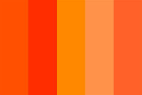 Orange A Dot Color Palette
