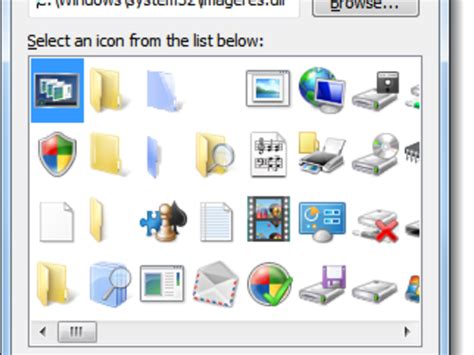 Change Folder Icon Image Windows 7