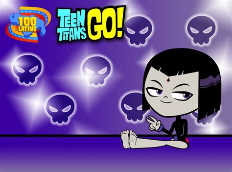 Teen Titans Go Raven Feet By 100latino On Deviantart