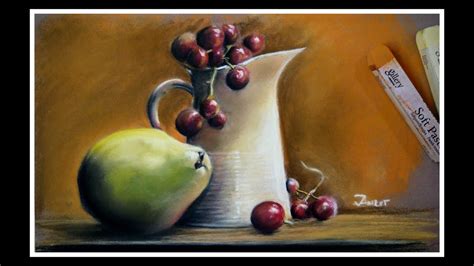 Still Life Drawing Using Soft Pastels Youtube