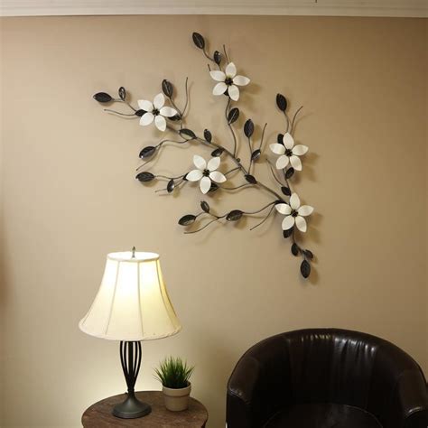 Whatever the wall, table, nook or cranny, our collection of decorative accessories is sure to infuse it with fresh, fabulous style. Large 5 Flower Vine: Metal Wall Art Decor / Décor: With Interchangeable Flowers! - Practical Art