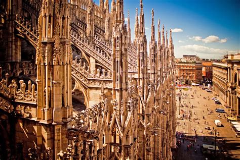 milan cathedral greatest gothic cathedral in italy wondermondo