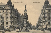 Frankfurt am Main — Kaiserstraße um 1900 | Bilder, Historisch, Frankfurt