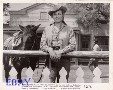 Barbara Hale Sexy Cowgirl VINTAGE Photo OKLahoman EBay