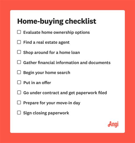 The Best Home Buying Checklist