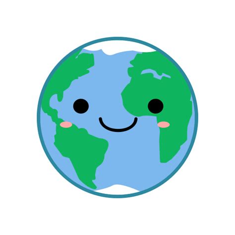 Earth Emoji Free Svg