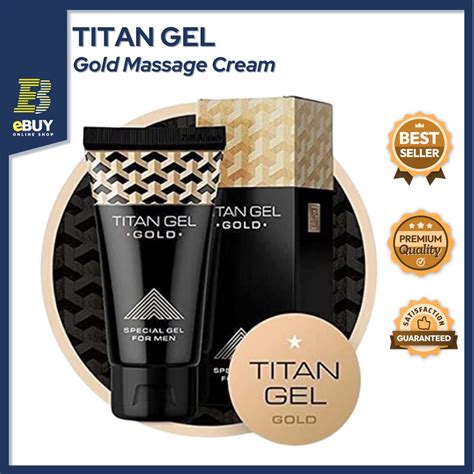 Titan Gel Gold Russian Legit Original Penis Enlargement Cream Health Adult Discreetly