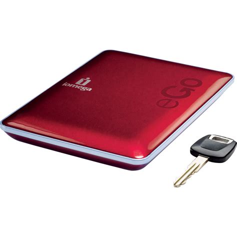 Iomega Ego Compact Portable Hard Drive 1tb Ruby Red 34882 Bandh