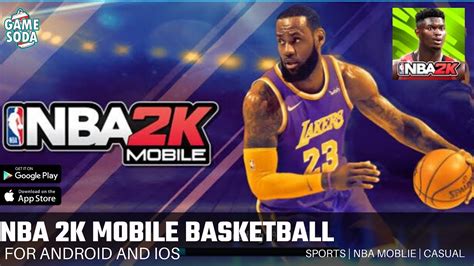 Nba 2k Mobile Basketball Gameplay For Android And Ios Sports