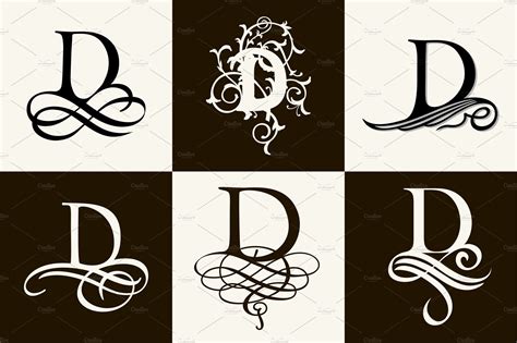 Capital Letter D Branding And Logo Templates Creative Market