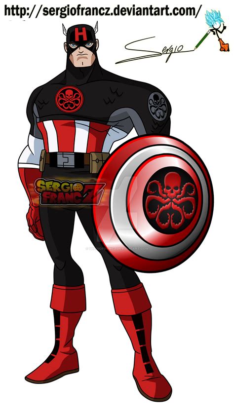 Capitan America Agent Hydra By Sergiofrancz On Deviantart