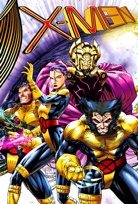 Uncanny X Men 275 Updated Variant Cover Art By Jim Lee Marvel Comics