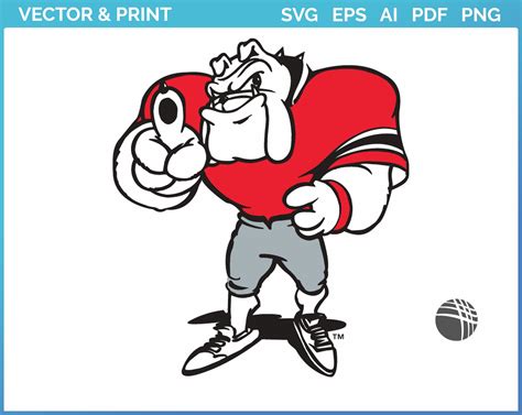 Georgia Bulldogs Mascot Logo 1997 College Sports Vector Svg Logo