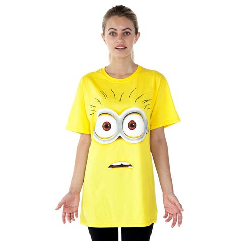 Despicable Me Despicable Me Minion Costume T Shirt Yellow Short