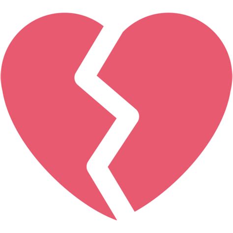 Broken Heart Emoji Png