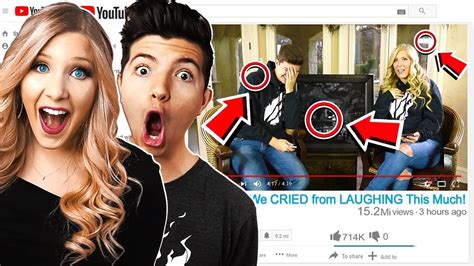 Reacting To Our First Video Together Bri And Prestonplayz Qna Youtube