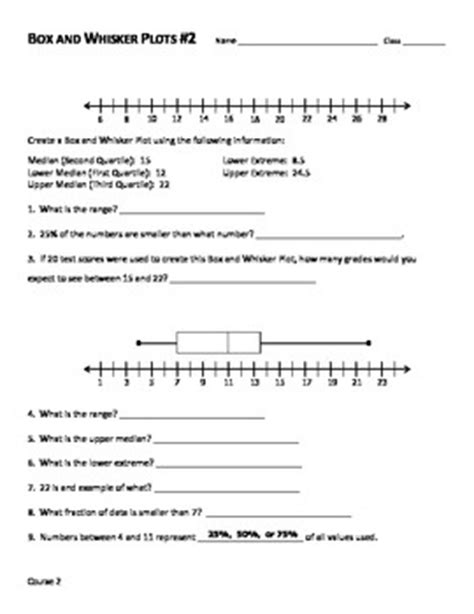 Fillable box and whisker plot. Box and Whisker Plot Worksheets | Boxes and Worksheets