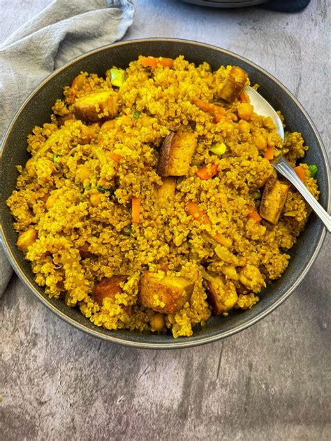 Turmeric Quinoa Healthier Steps