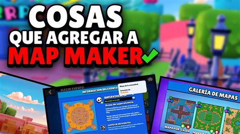 Brawl stars new map maker update and how to use map maker with bentimm1! COSAS QUE DEBERÍAN AGREGAR A MAP MAKER 📝| Adow - Brawl ...